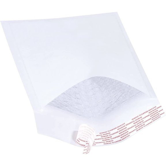 500 #1 7.25x12 White Kraft Paper Padded Bubble Envelopes Mailers Shipping 7.25"x12"