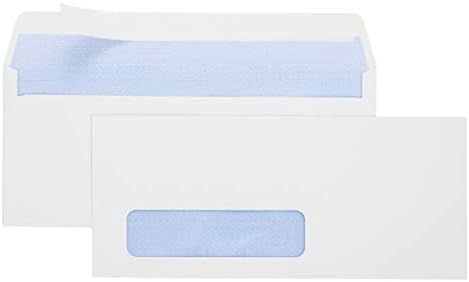 500#10 Envelopes SELF SEAL Business Envelope Single Window Design ...