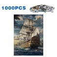 thumbnail image 1 of 500/1000 Pieces Adult Puzzles, High Quality, Stress-Relief Fun Family Game, Suitable for Birthdays, Christmas, Halloween, Best Gift, Deeply Loved by Puzzle Enthusiasts, 1 of 9