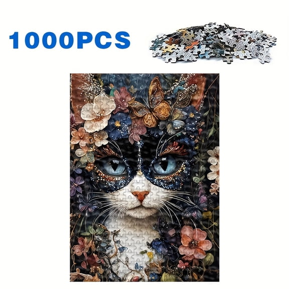 500/1000 Pieces Adult Puzzles, High Quality, Stress-Relief Fun Family Game, Suitable for Birthdays, Christmas, Halloween, Best Gift, Deeply Loved by Puzzle Enthusiasts