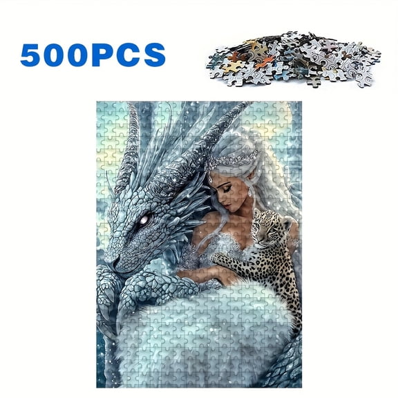 500/1000 Pieces Adult Puzzles, High Quality, Stress-Relief Fun Family Game, Suitable for Birthdays, Christmas, Halloween, Best Gift, Deeply Loved by Puzzle Enthusiasts