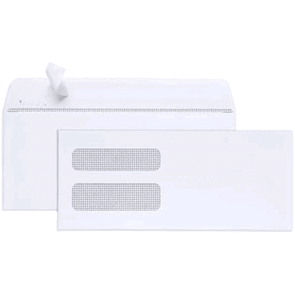 500 1099 NEC Tax Form Envelopes, Fits 3 Part 1099 NEC 2025 Forms, 3 13/16 x 8 7/8, Peel and Seal Envelopes for Tax Forms$$Office