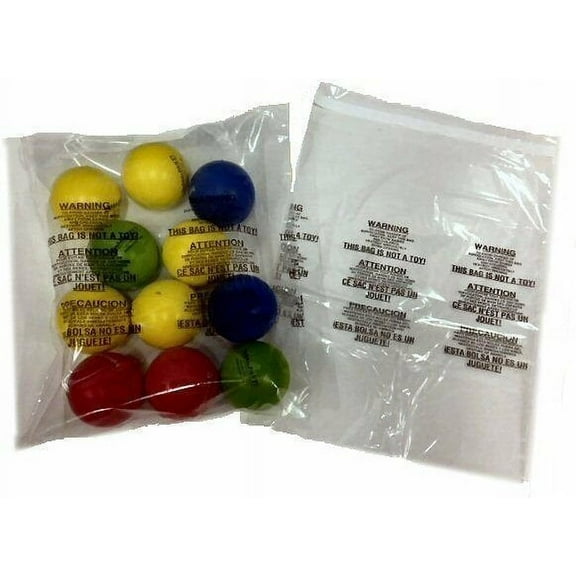 500 14 x 20 Self Seal Suffocation Warning Clear Poly Bags 1.5 mil Free Shipping