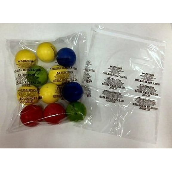 500 16x22 Self Seal Suffocation Warning Clear Poly Bags 1.5 mil  Free Shipping