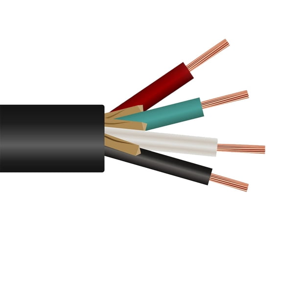 500' 8/4 SOOW Portable Power Cable Flexible 600V USA Wire