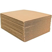500 8.5x11 Cardboard Corrugated Pads Inserts Filler Sheet 8.5 x 11