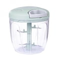 thumbnail image 1 of 500/900ML Manual Meat Mincer Garlic Chopper Rotate Garlic Press Crusher Vegetable Onion Cutter Kitchen Cooking Accessories, 1 of 10