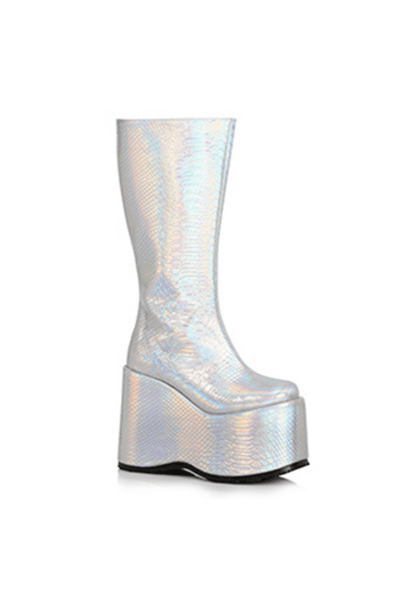 500- AMARA, 5" Chunky Heel Platform Boot