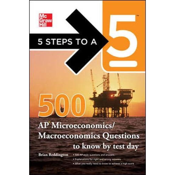 Pre-Owned 500 AP Microeconomics/Macroeconomics Questions to Know by Test Day (Paperback) 0071774491 9780071774499