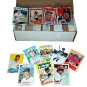500 Baseball Card Starter Set Cards Incl. 1950s-60s-70s-80s Brands like Topps, Upper Deck & Fleer