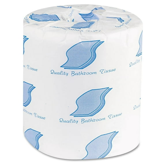 500 Bath Tissue 2-Ply 500 Sheets/Roll White 96 Rolls/Carton