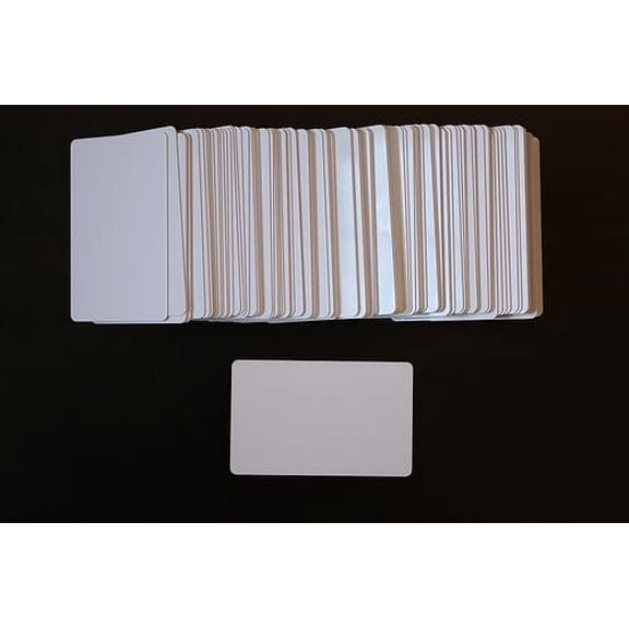 500 Blank Inkjet PVC ID Cards, Double Sided Printing