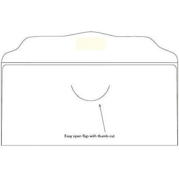 500 Blank White Tithes and Offering Envelopes for Church | Blank Tithe Envelopes for Church | USA Company$$Office