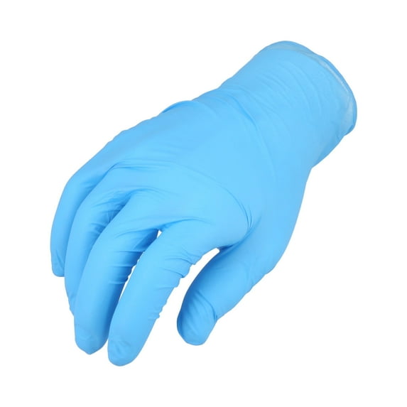 MMBM Blue Nitrile Exam Gloves X-Large, 500 Pack, Powder Free, 4 Mil, Medical Grade