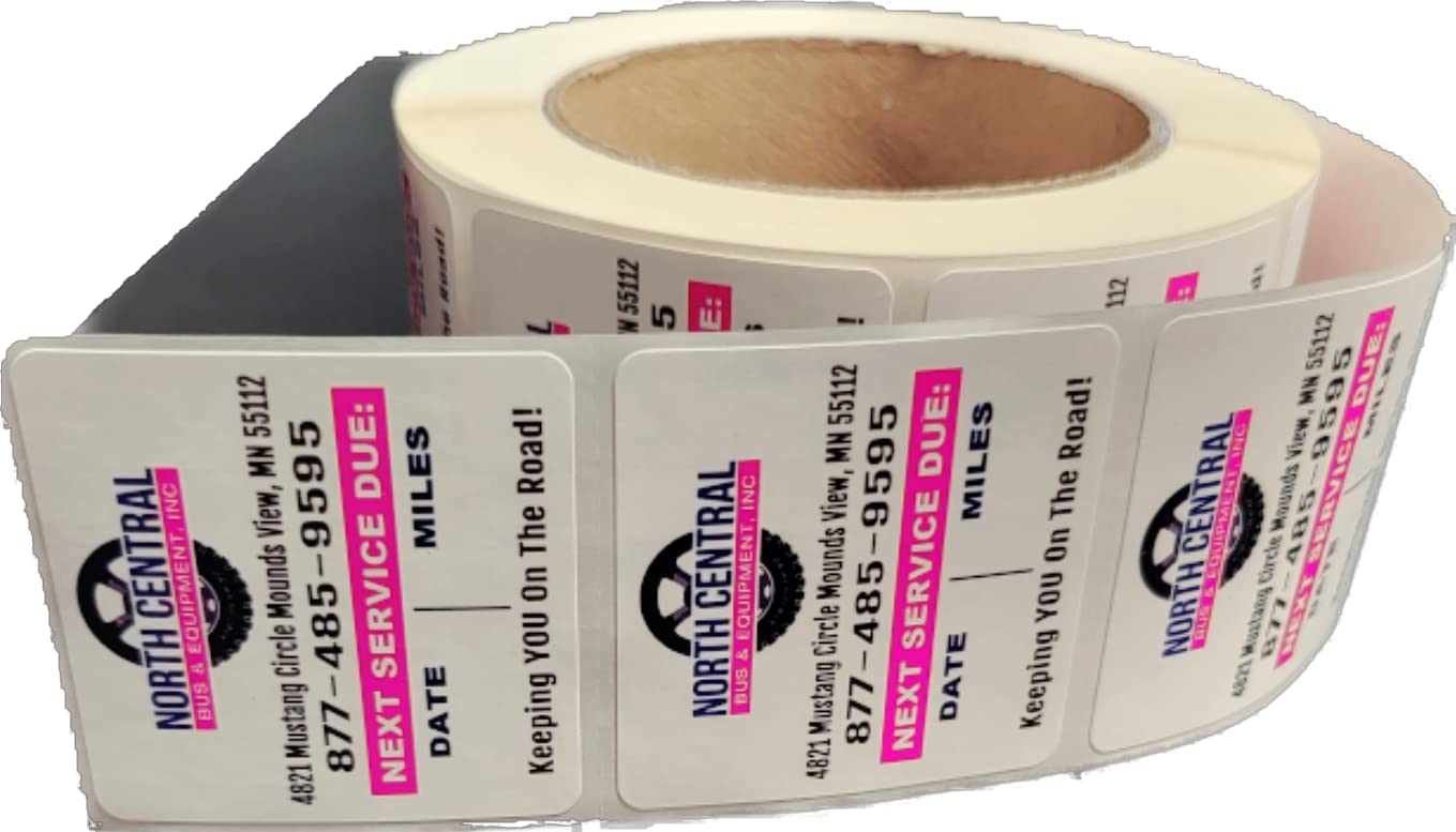 500 (Click for Qty & Color Options) Premium Full Color Synthetic Matt