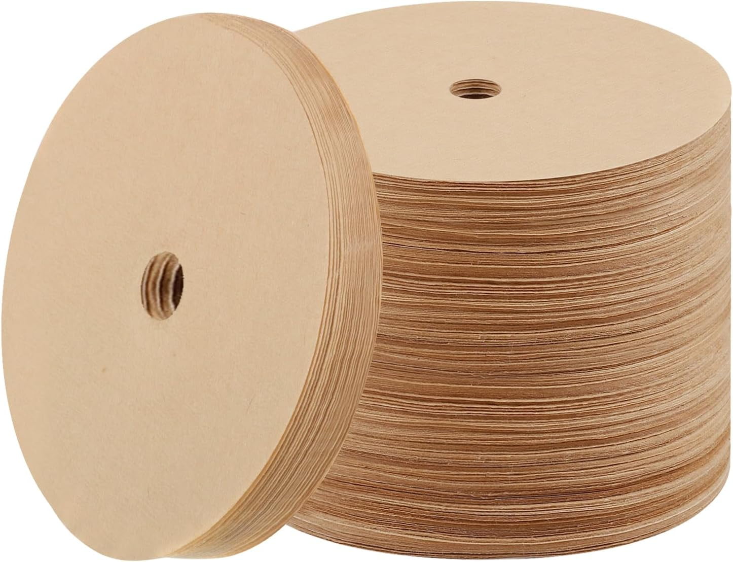500 Count Percolator Coffee Filters, 3.75in Natural Unbleached