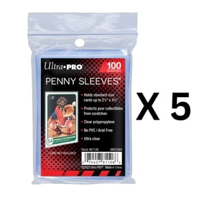 500 Count Ultra PRO 2.5" x 3.5" Penny Sleeves Standard - Pokemon, Magic, Sports