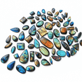 thumbnail image 1 of 500 Cts Wholesale Parcel Natural Labradorite Labradorite Loose Gemstone Cabochon, 1 of 7
