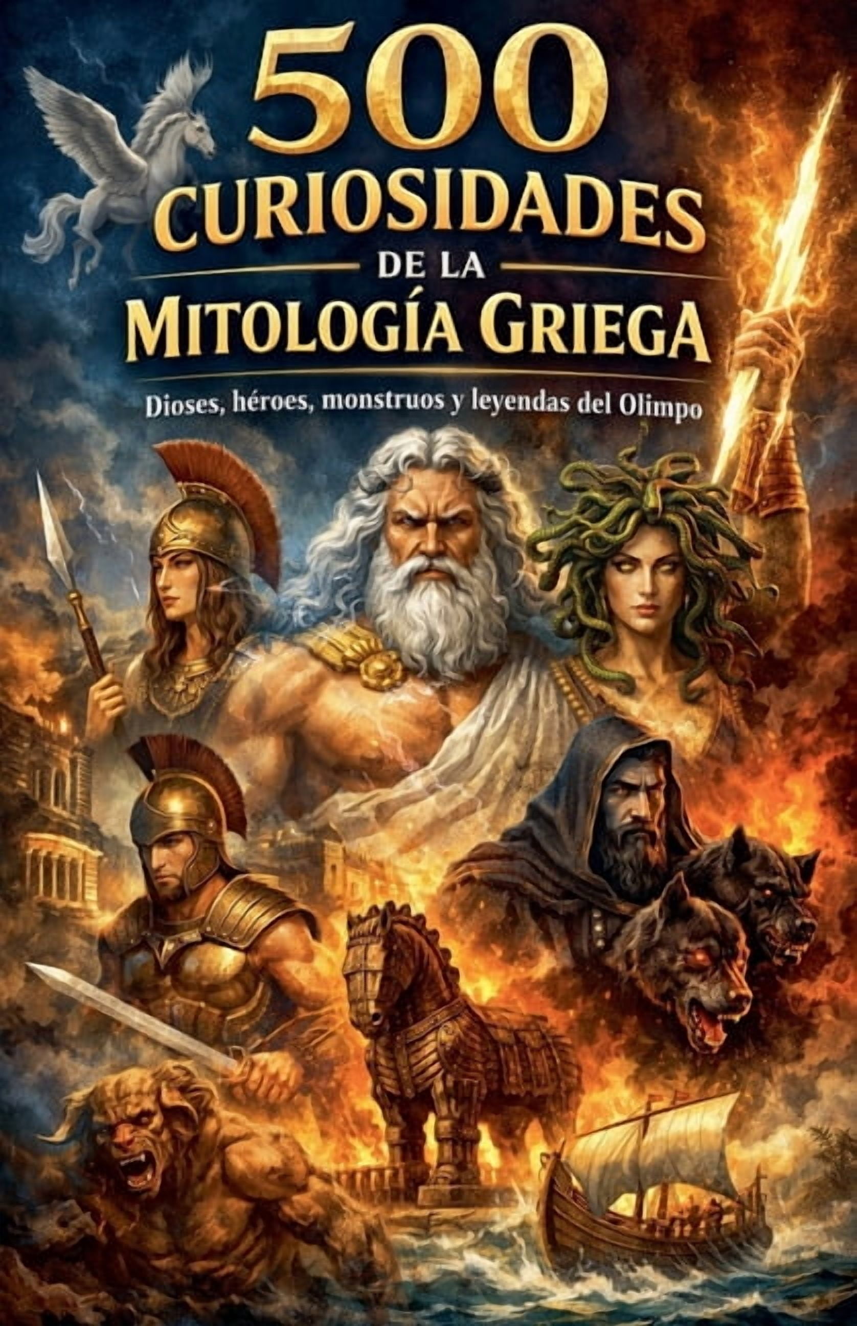 500 Curiosidades de la MitologÃ­a Griega, (Paperback)