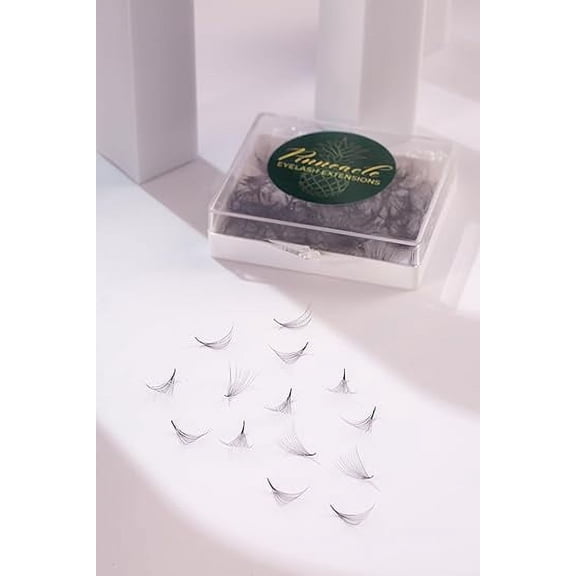 500 Fans | Eyelash Extensions Supply | Premium Premade Promade Mega Volume Loose Fans For Professional Lash Artists | Easy to use | Pointy, small base | Pinneacle Lash (16D | CC | 14mm)