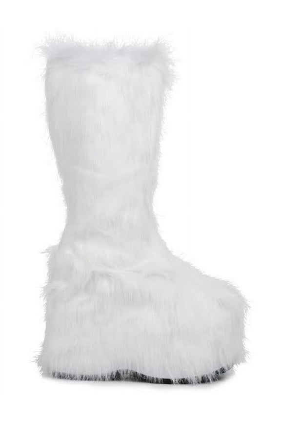 500-Fuzz, Chunky Heel Platform Boot