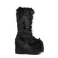 thumbnail image 1 of 500-Fuzz, Chunky Heel Platform Boot, 1 of 4