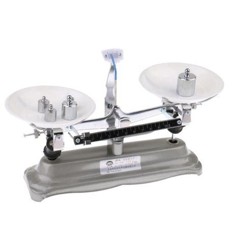 500 Gram Table Balance Scale with Weights 10g, 20g, 50g,100g, 200g School Physics Teaching Tool Lab Supplies