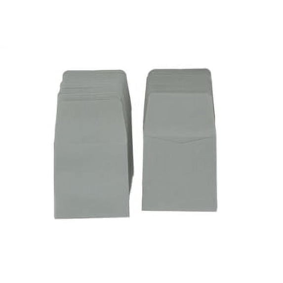 500 Grey Archival Paper Coin Envelopes 2x2 by Guardhouse, Acid and Sulpher Free