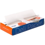 Fit Meal Prep [500 Pack] 6 x 10.75 Wax Paper Sheets for Food, Interfolded Precut Deli Paper, Pop Up Grease-Proof Sandwich Paper Wraps, Waterproof for Lunch, Food Basket, Microwave Cover, BBQ