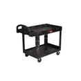 thumbnail image 1 of 500 Lb 2 Shelf Utilty Cart 45-1-4X25-7-8X33-1-4 Inch, 1 of 1