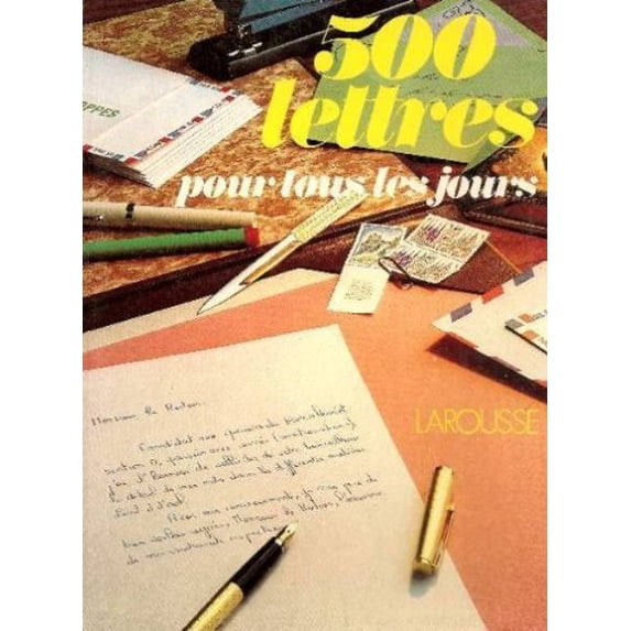 Pre-Owned 500 Lettres Pour Tous Les Jours (Paperback) 2035071089 9782035071088