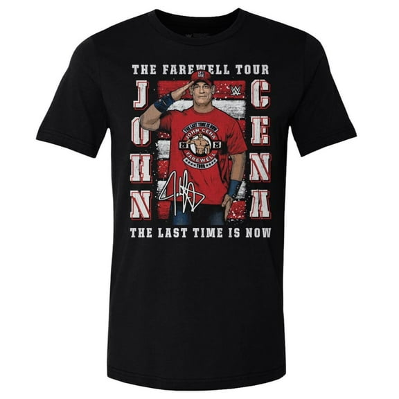 500 Level Black John Cena Farewell Tour 2025 T-Shirt