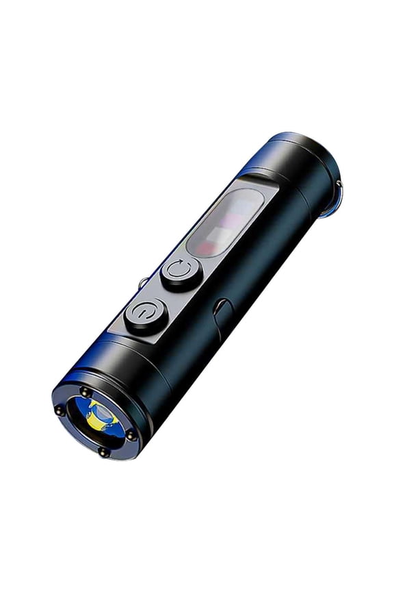500 Lumens Rechargeable Keychain Flashlight, Mini LED Penlight with Magnetic Clip, Portable Pocket Light for Camping, Hiking, Emergency