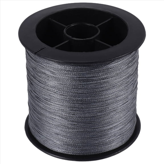 500 M 30 LB 0.26mm fishing line strength PE Braided 4 Strands gray