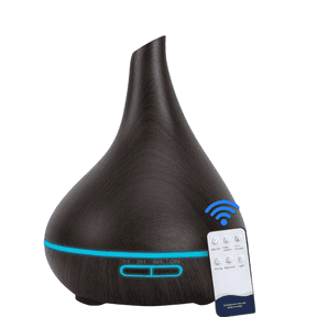 500 ML Essential Oil Diffuser, Diffuser with Remote, Aromatherapy, 7-color Led Lights, 3 Timing Options, Spa Yoga Sleep Aid Meditation, Bedroom Home Office, Gift
