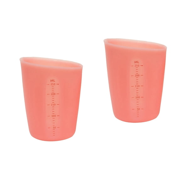 500 Ml Liquid Measuring Cups Scale Measure Cup Measuring Cups Silicone Intuitive Measuring Cup 250ml Measuring Cup