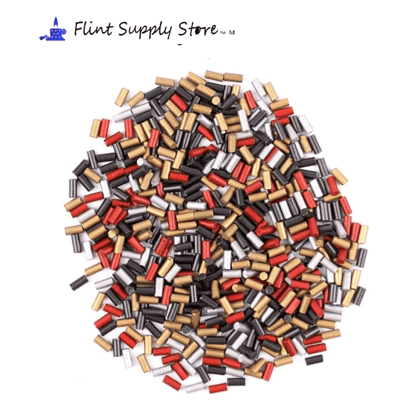 500 Multi Color Lighter Flints, Replacement Lighter Flints that Fit Most Lighters by Flintsupplystore