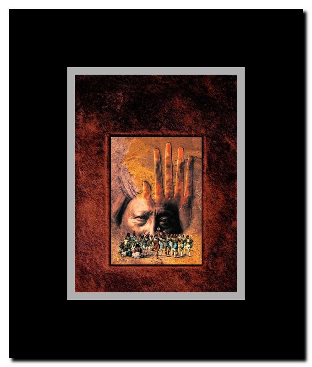 500 Nations Framed Movie Poster