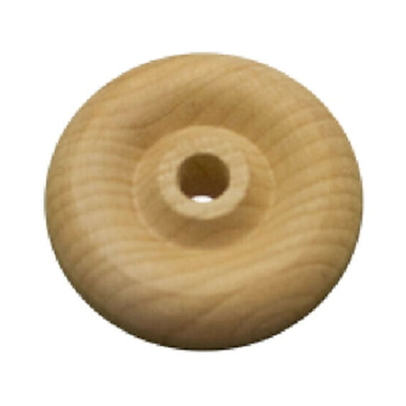 "500 PACK Brand New Wooden 1-1/2"" x 1/2"" Wood Toy Wheel"