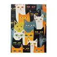 thumbnail image 1 of 500 PCS Colorful Cats 500 Piece Vibrant Jigsaw Puzzle,Whimsical Wooden Jigsaw Pieces For Adults,Challenging Brain Exercise,Great For Relaxation And Display For Puzzle Enthusiast, 1 of 6