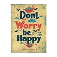 500 PCS Don T Worry Be Happy Slogan 500 Piece Puzzle For Adults,Brain