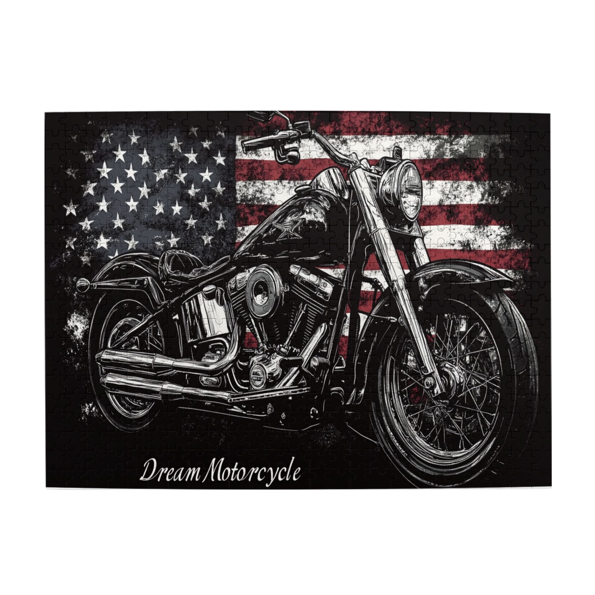 500 PCS Dream motorcycle puzzles for adults 500 pieces,Stress relieving ...
