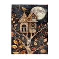 thumbnail image 1 of 500 PCS Fantasy Tree House Night - 500 Piece Vibrant Jigsaw Puzzle,Wonderful Imagination,Great For Relaxation And Display For Puzzle Lovers,Relax And Enjoy The Fun Of Solving Puzzle,Wooden Puzzle, 1 of 6