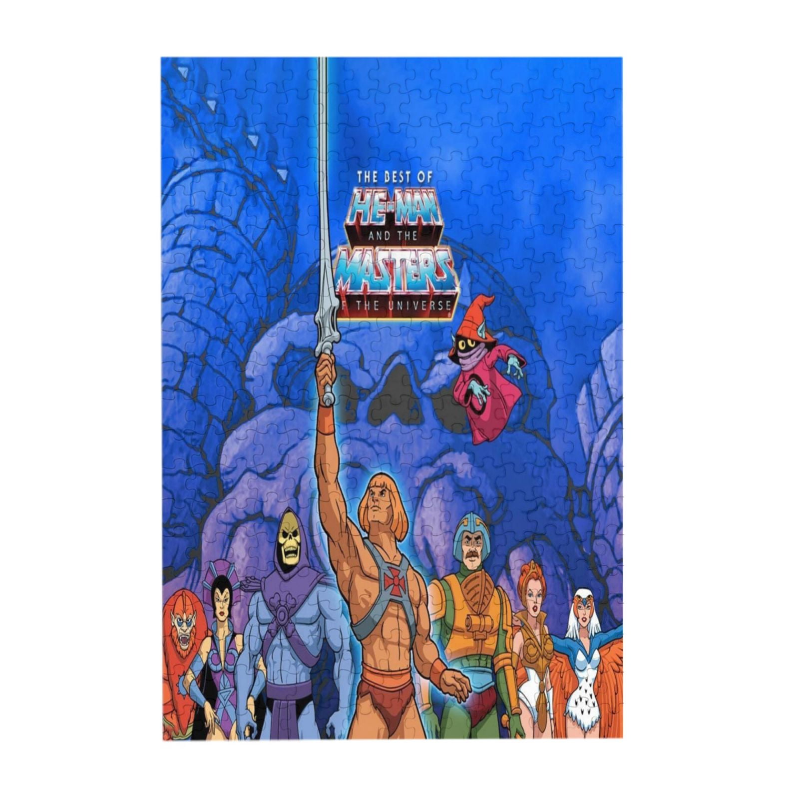 Men Mas 500 PCS He Man Mas-ters Universe Jigsaw Puzzles Novelty Jigsaw Puzzle ...