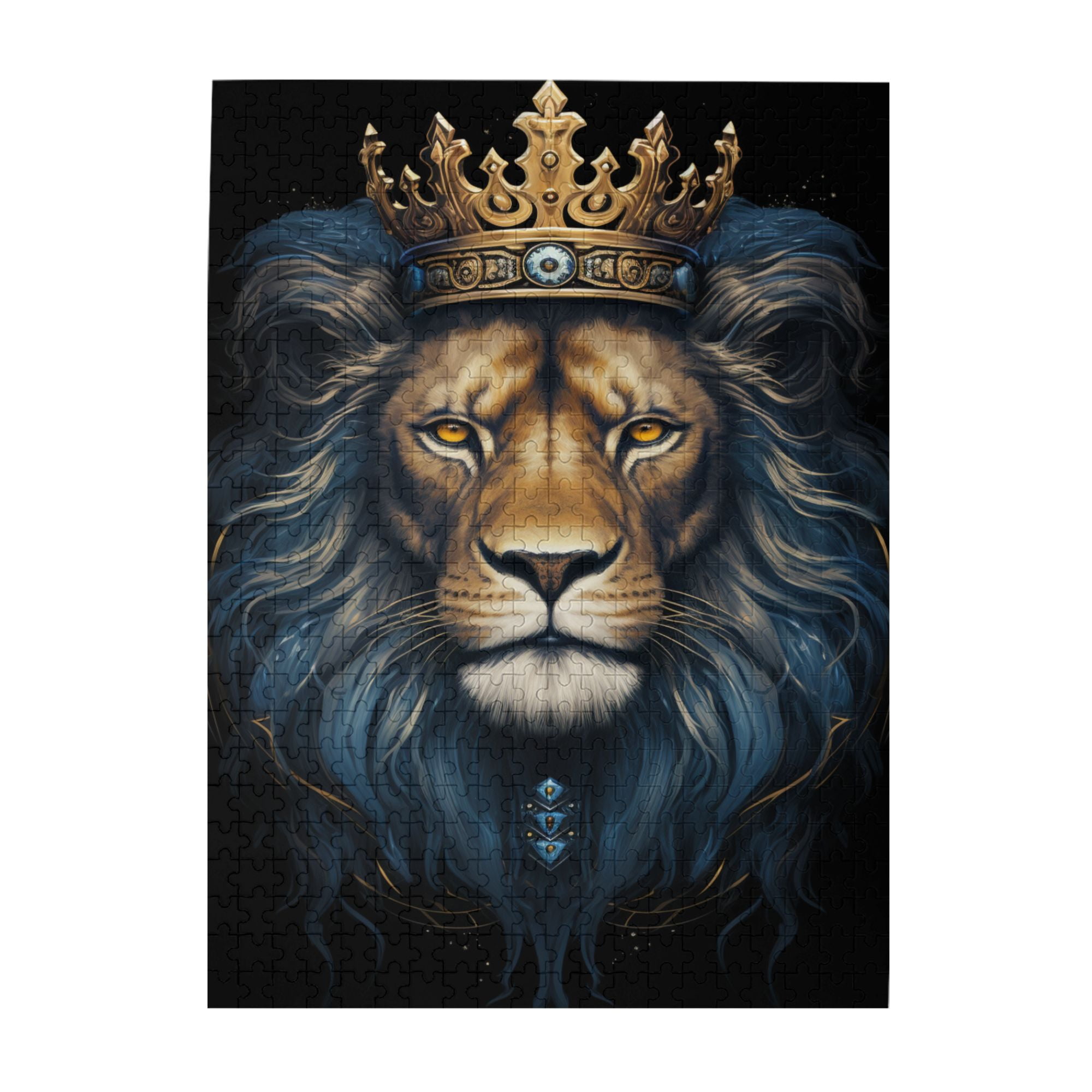 500 PCS Lion King 500 Piece Vibrant Jigsaw,Whimsical Wooden Jigsaw