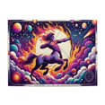thumbnail image 1 of 500 PCS Passionate Sagittarius 500 Piece Animal Jigsaw Puzzles,Classic Zodiac Sign Sagittarius Wooden Puzzle As Home Decoration,Relieve Stress And Enjoy The Fun Of Solving Puzzles,Wooden Puzzle, 1 of 6