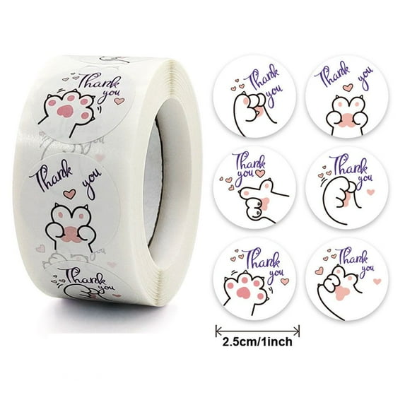 500 PCS/Roll For Kids Children Study Supplies Decor Labels Encouragement Kindergarten School Stationery Labels Self-Adhesive Teacher Reward Stickers #10