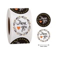 thumbnail image 1 of 500 PCS Stickers Roll, Thank You Message Waterproof Cute Aesthetic Labels Stickers, DIY Creative Decal Skin, Small Business Orders Retailers Online Shop Wrapping Packaging Box Bag (Leaf & Branches), 1 of 1