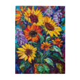 thumbnail image 1 of 500 PCS Vibrant sunflowers - 500 PCS Sunflower jigsaw puzzles,Brain Challenge,Relax yourself,Suitable for family entertainment activities,Vintage Art Flower Wooden Puzzle for Adults, 1 of 6