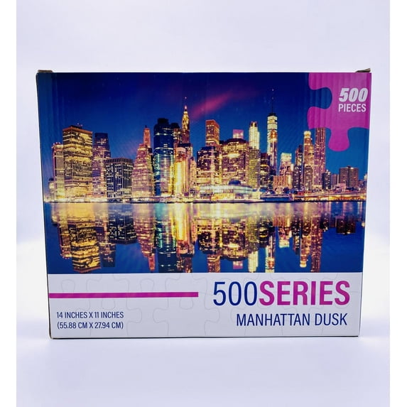 500 PIECES PUZZLES - MANHATTAN DUSK